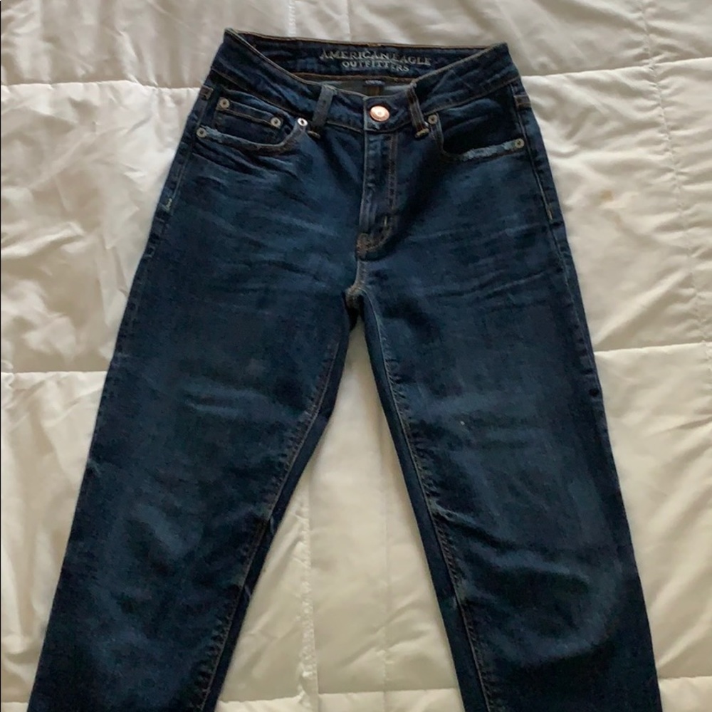 American eagles Mom jeans worn once
